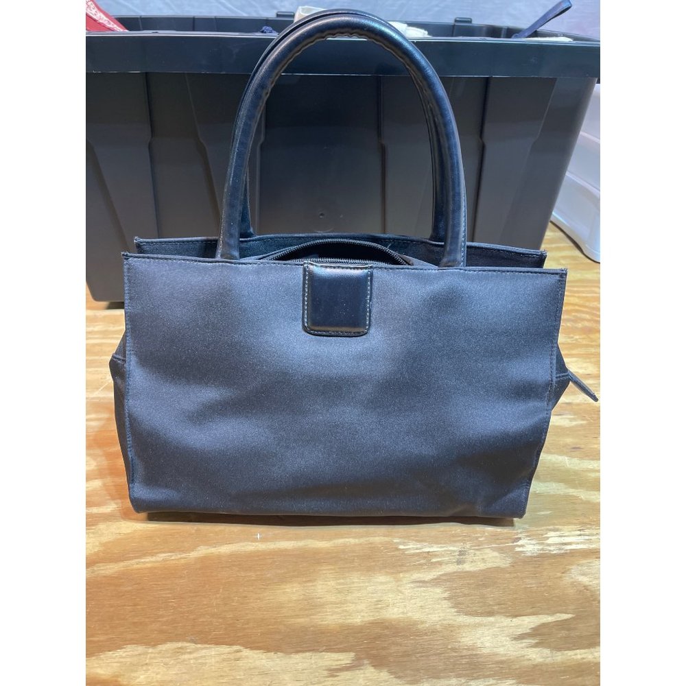 Black handbag